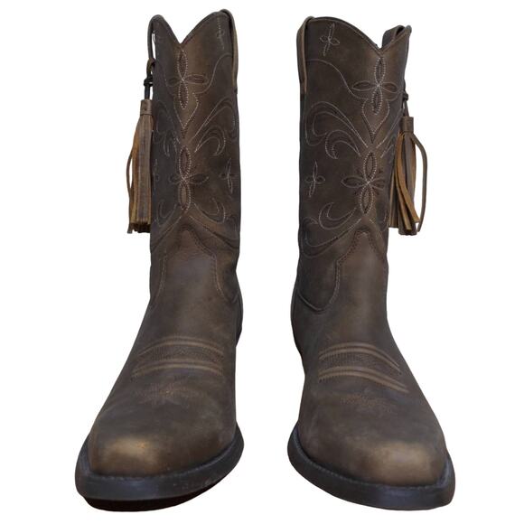 Ariat Sage Stars Distressed Boots - Size 9B - NWOB - Picture 2 of 16